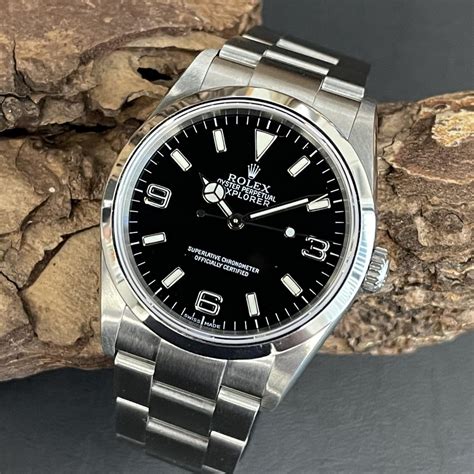 rolex explorer 36mm vintage|rolex explorer 36mm thickness.